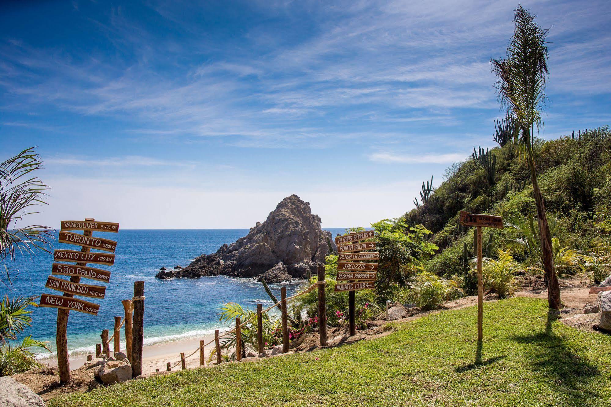 Isla Natura Beach Huatulco Tangolunda Eksteriør bilde