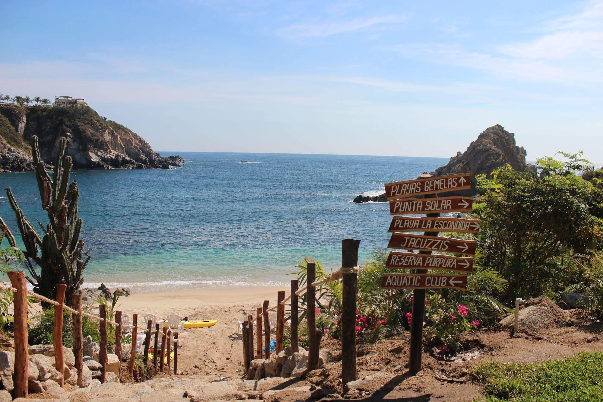 Isla Natura Beach Huatulco Tangolunda Eksteriør bilde